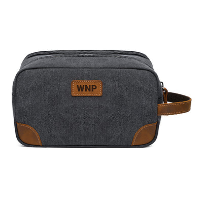 Personalised Deluxe Denim Wash Bag by Really Cool Gifts Really Cool Gifts