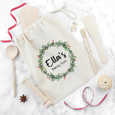 Personalised Kids Christmas Baking Set by Really Cool Gifts