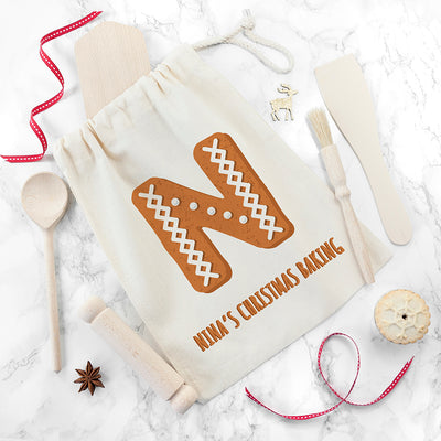 Personalised Kids Gingerbread Baking Set by Really Cool Gifts