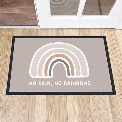 Personalised Neutral Rainbow Doormat by Really Cool Gifts Really Cool Gifts