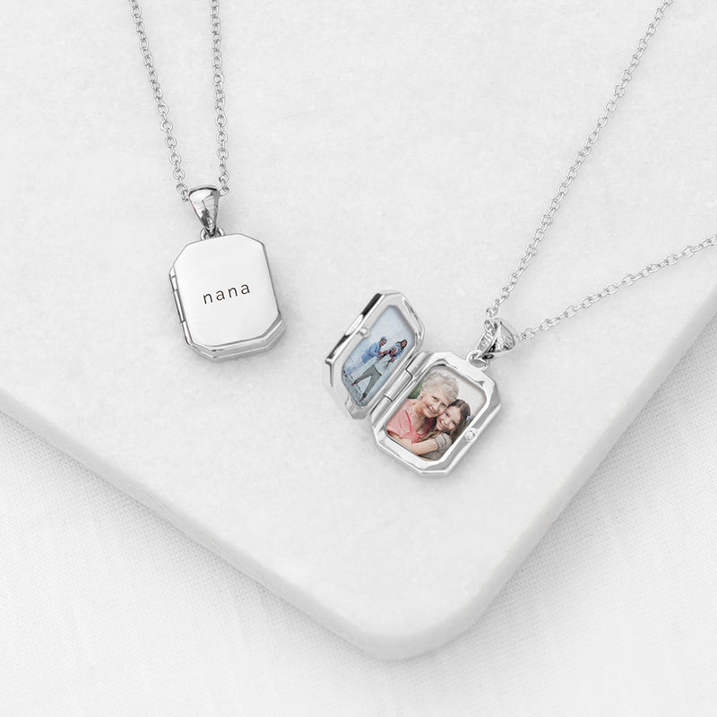 Personalised Rectangular Photo Locket by Really Cool Gifts Really Cool Gifts