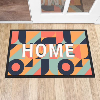 Personalised Retro Pattern Doormat by Really Cool Gifts Really Cool Gifts